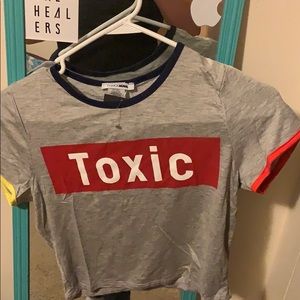 NEW FashionNova Toxic Chick Tee size M